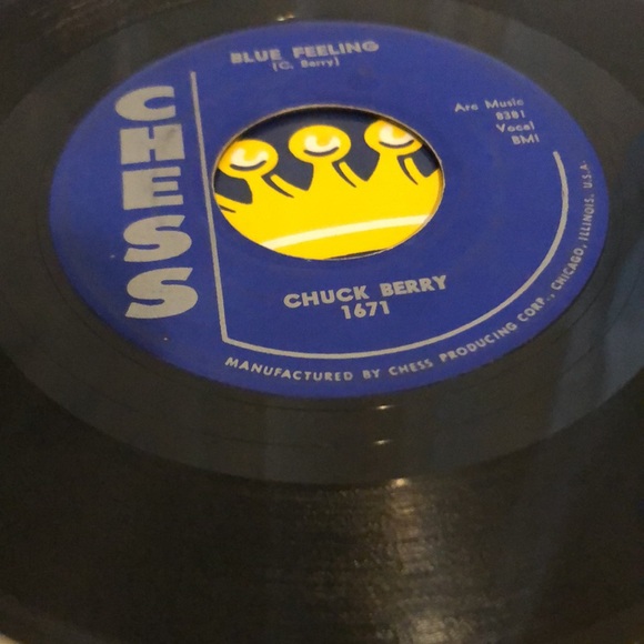Chuck Berry Rock & Roll Music Vinyl 45 Record '57 - Picture 2 of 6
